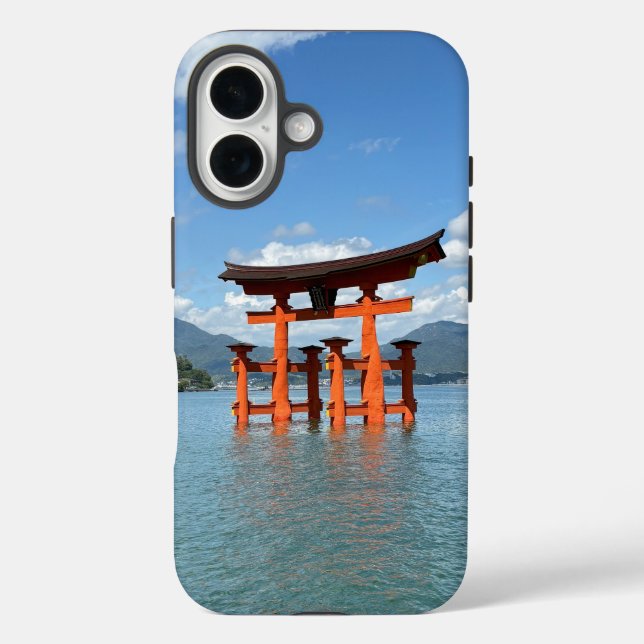 Unendlichkeitstor iPhone 16 Hülle (Rückseite)