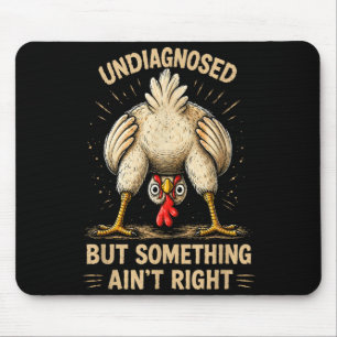 Unentdeckt, aber irgendwas stimmt nicht Lustige Zi Mousepad