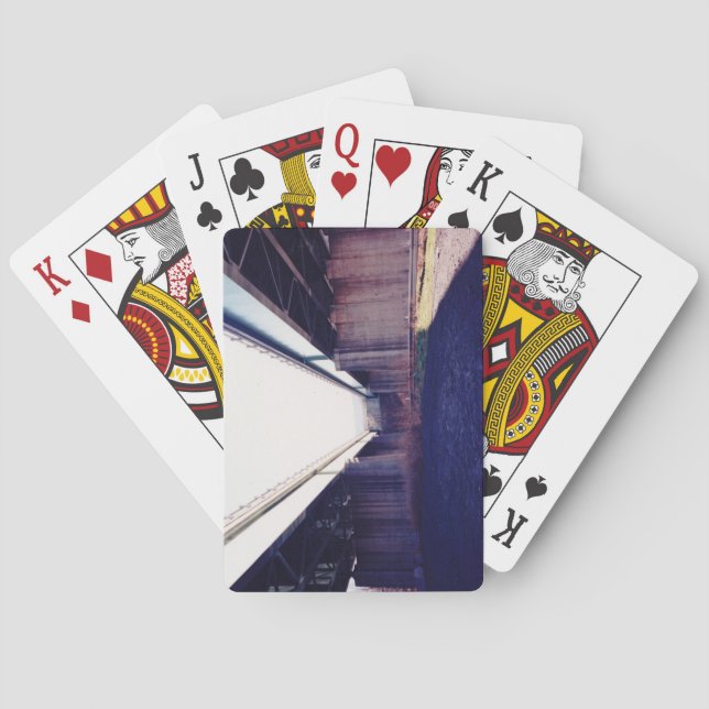 Unentscheidungsbrücke Spielkarten (Rückseite)