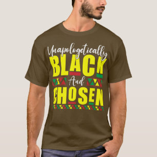 Unentschuldbar schwarz und gewählt History Monat P T-Shirt
