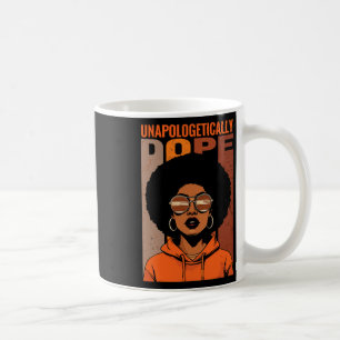 Unentschuldbar schwarzer Drogenstolz Melanin Afrik Kaffeetasse