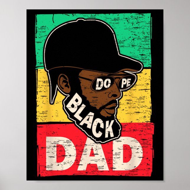 Unentschuldbar schwarzer Vater Black Vaters Prob Poster (Vorne)