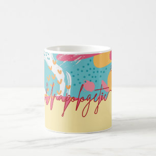 Unerbittliche, kühne, feminine Aussage Kaffeetasse