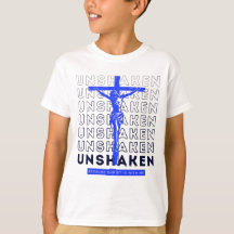 Unerschütterlich - Gospel Pray Bibel Grafik Weiß