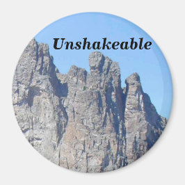 Unerschütterndes Zitat-Magnet Magnet