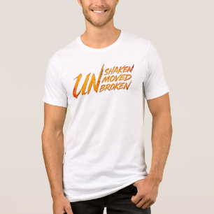 UNerschüttert. UNbewegt. UNgebrochen – Unzerbrechl Tri-Blend Shirt