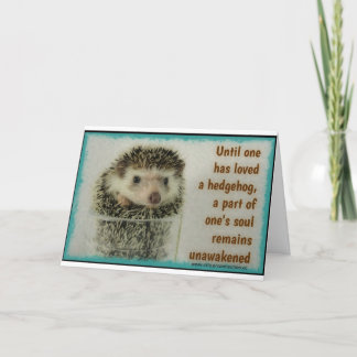 Unerwachtes Soul - Geburtstagskarte Karte