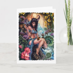 Unerwartete Besucher-Gruß-Karten Karte