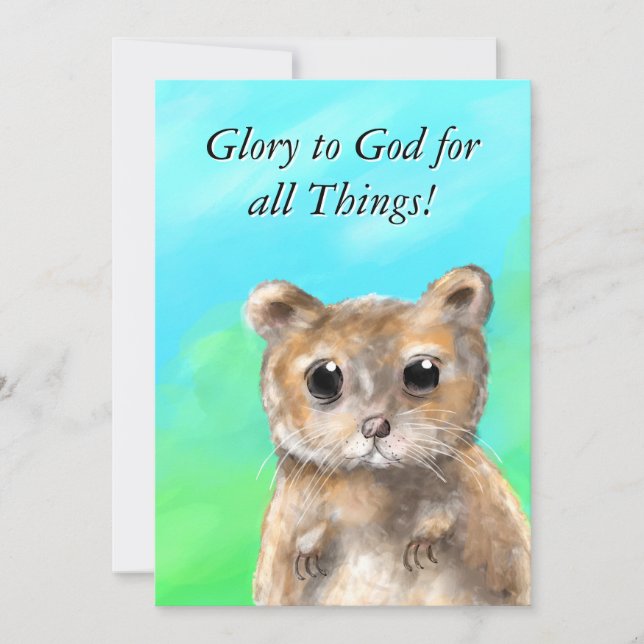 Unerwartete Joy Stationary Card Dankeskarte (Vorderseite)