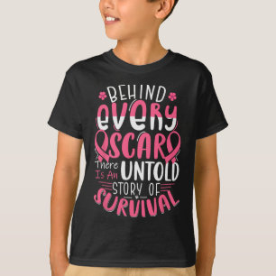 Unerzählter Story Brustkrebs hinter jedem Scar T-Shirt