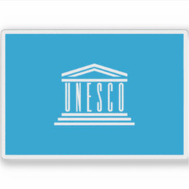 UNESCO-Flagge Aufkleber