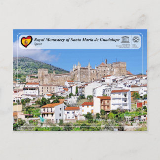 UNESCO - Königliches Kloster St María de Guadalupe Postkarte