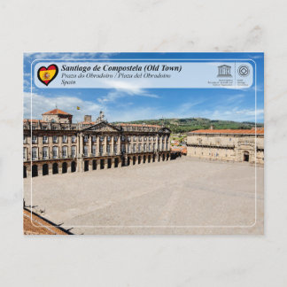 UNESCO - Plaza del Obradoiro / Praza do Obradoiro Postkarte