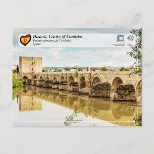 UNESCO - Römische Brücke / Puente romano de Córdob Postkarte