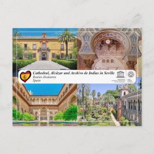 UNESCO-Welterbe - Alcázar von Sevilla Postkarte