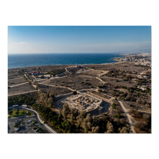 UNESCO-Weltkulturerbe Paphos, Zypern Poster (Vorderseite)