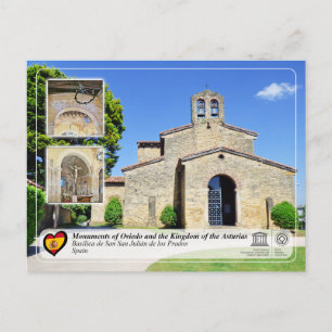 UNESCO WH- Basílica de San Julián de los Prados Postkarte