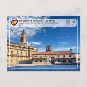 UNESCO WH- Colexio de San Xerome Postkarte