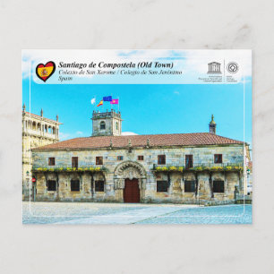 UNESCO WH- Colexio de San Xerome Postkarte