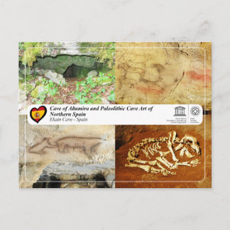 UNESCO WH- Ekain Cave / Cueva de Ekain Postkarte