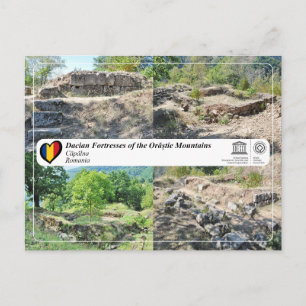 UNESCO WH- Festung Dacian - Capalna Postkarte