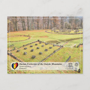 UNESCO WH- Festung Dacian - Sarmizegetusa Postkarte