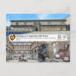 UNESCO WH- Hostal dos Reis Católicos Postkarte