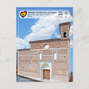 UNESCO WH- Iglesia de Santa María Postkarte