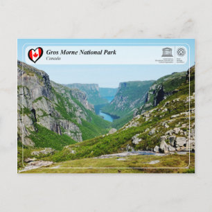 UNESCO WH- Nationalpark Gros Morne Postkarte