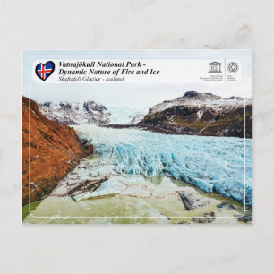 UNESCO WH- Nationalpark Vatnajökull Postkarte