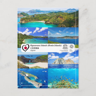UNESCO WH- Ogasawara Islands - 小 笠 原 島 Postkarte