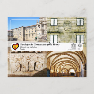 UNESCO WH- Palacio de Gelmírez Postkarte