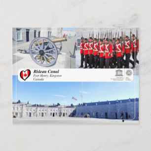 UNESCO WH- Rideau Canal - Fort Henry, Kingston Postkarte