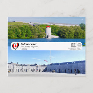 UNESCO WH- Rideau Canal - Fort Henry, Kingston Postkarte