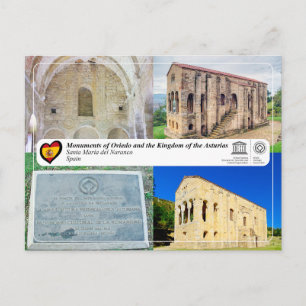UNESCO WH- Santa María del Naranco Postkarte
