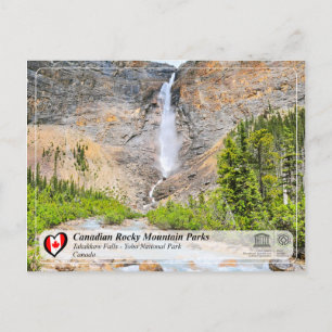UNESCO WH- Yoho Nationalpark Postkarte