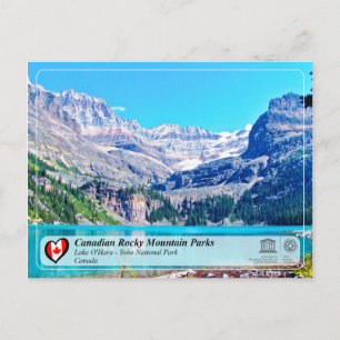 UNESCO WH- Yoho Nationalpark Postkarte