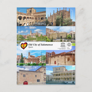 UNESCO WHS - Altstadt von Salamanca Postkarte