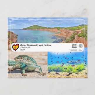 UNESCO WHS - Biodiversität von Ibiza/Eivissa Postkarte