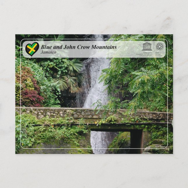 UNESCO WHS - Blue und John Crow Mountains Postkarte (Vorderseite)