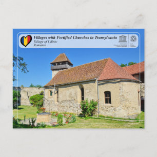UNESCO WHS - Dorf Câlnic Postcard Postkarte