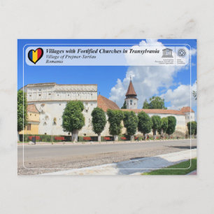 UNESCO WHS - Dorf Prejmer-Tartlau Postkarte