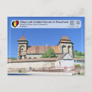 UNESCO WHS - Dorf Valea Viilor Postkarte