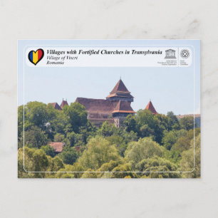 UNESCO WHS - Dorf Viscri Postcard Postkarte