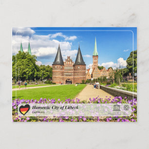 UNESCO WHS - Hanseatic City of Lübeck Postkarte