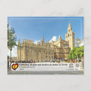 UNESCO WHS - Kathedrale von Sevilla Postkarte