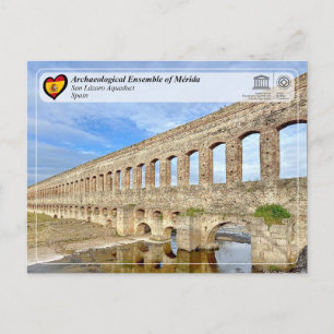 UNESCO WHS - San Lázaro-Aquädukt Postkarte