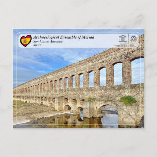 UNESCO WHS - San Lázaro-Aquädukt Postkarte