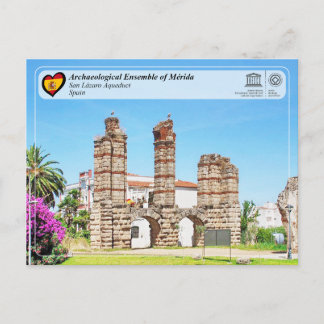 UNESCO WHS - San Lázaro-Aquädukt Postkarte