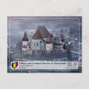 UNESCO WHS - Village de Biertan Carte postale